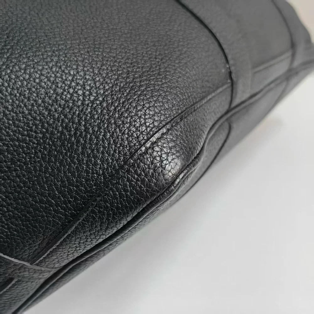 Hermes Garden Party 36 Togo A 2017 Black Silver Hardware Handbag Negonda - Picture 9 of 14